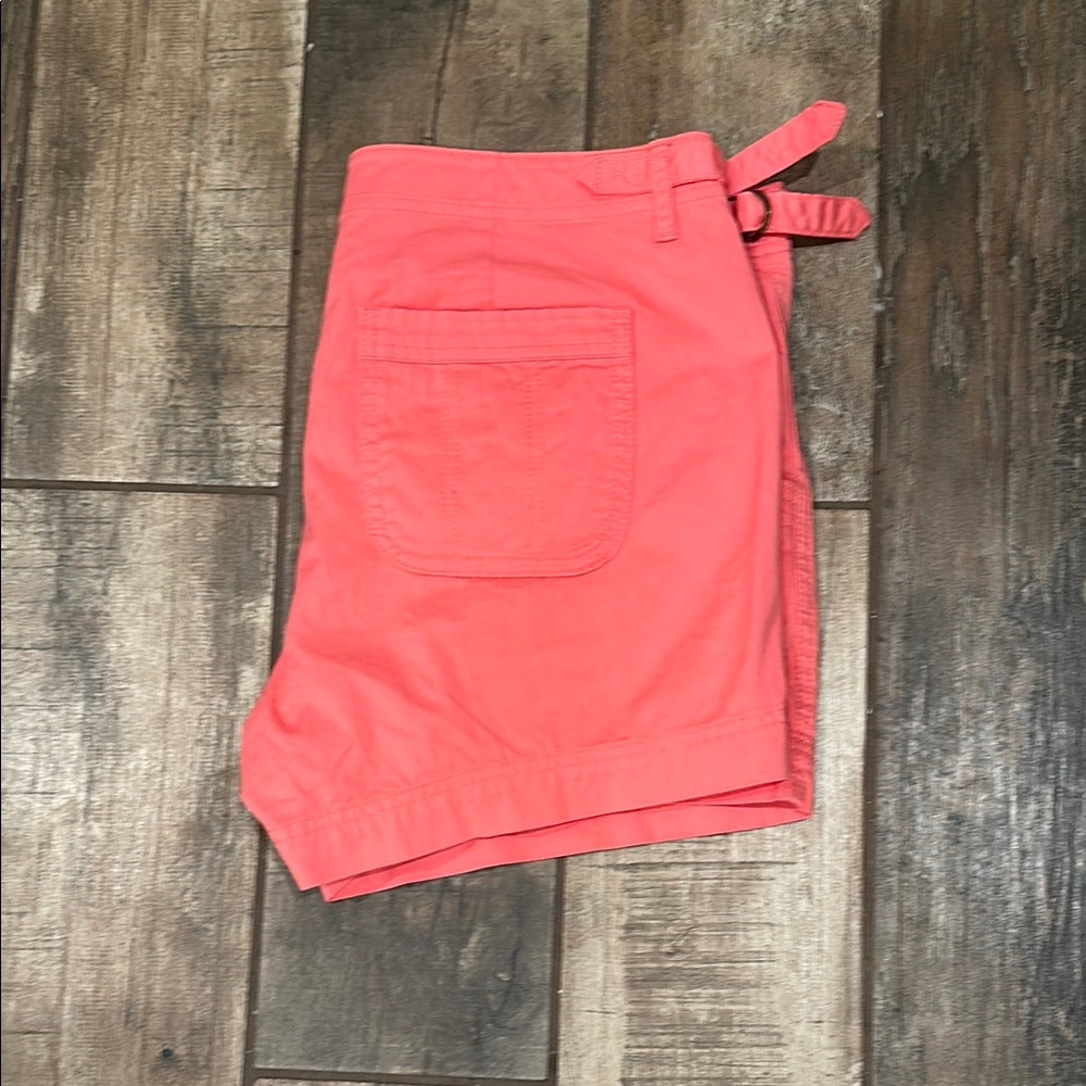 Athleta Pink Cargo Shorts Vibrant Summer Essential - Picture 2 of 4